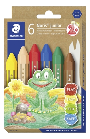 Staedtler Voksfarver Noris Junior zestaw (6)